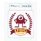 USC Trojans Monsters Inc Disney Sticker